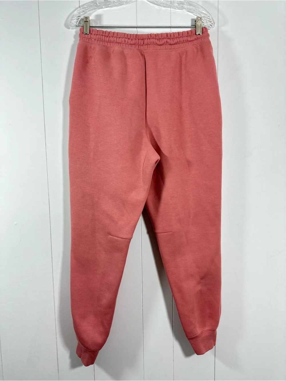 Nike Kids Coral Pink Sweatpants with Black Logo